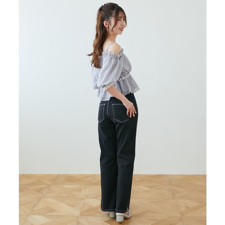 バリエーションスリットデニム | MAJESTIC LEGON  | 詳細画像28 