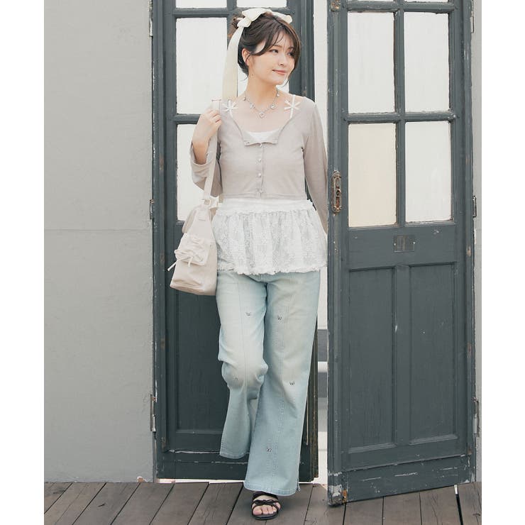 バリエーションスリットデニム | MAJESTIC LEGON  | 詳細画像3 