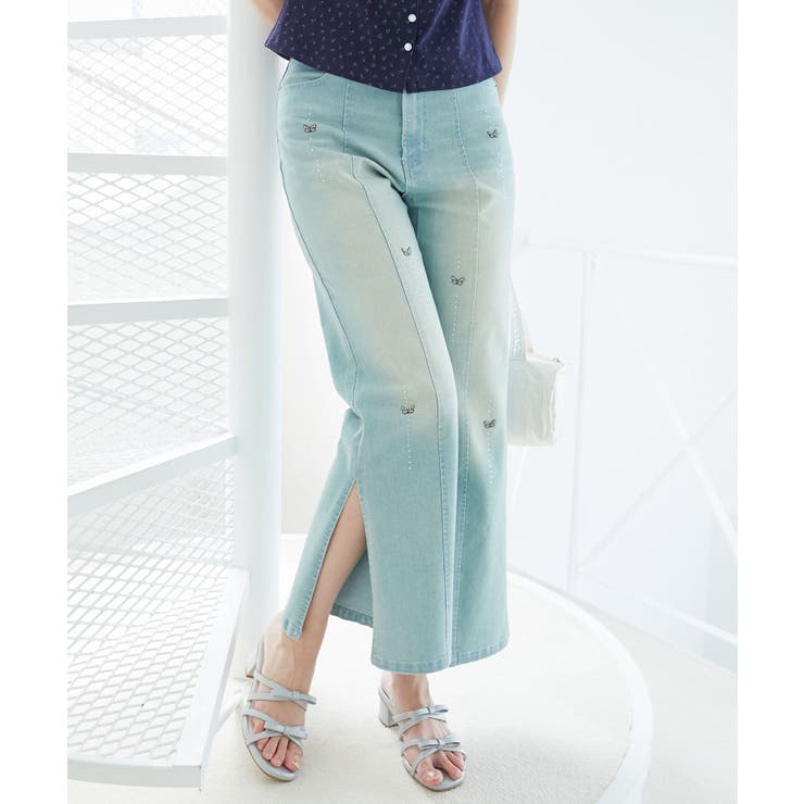 バリエーションスリットデニム | MAJESTIC LEGON  | 詳細画像7 