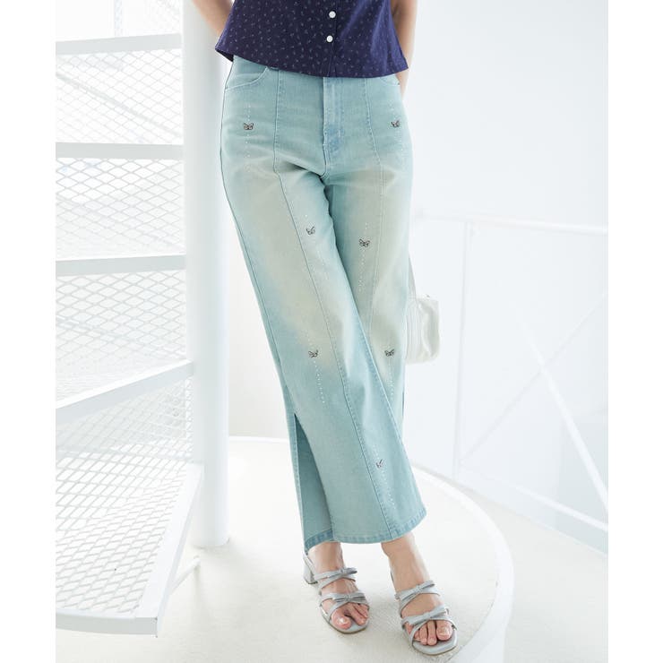 バリエーションスリットデニム | MAJESTIC LEGON  | 詳細画像8 