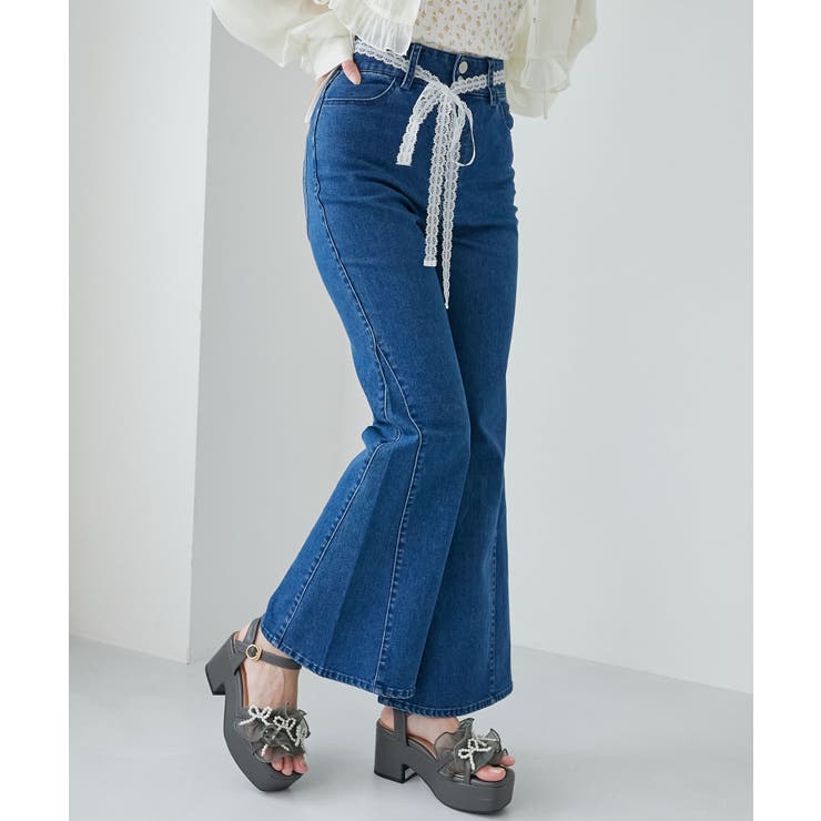 ヒップハートフレアパンツ | MAJESTIC LEGON  | 詳細画像10 