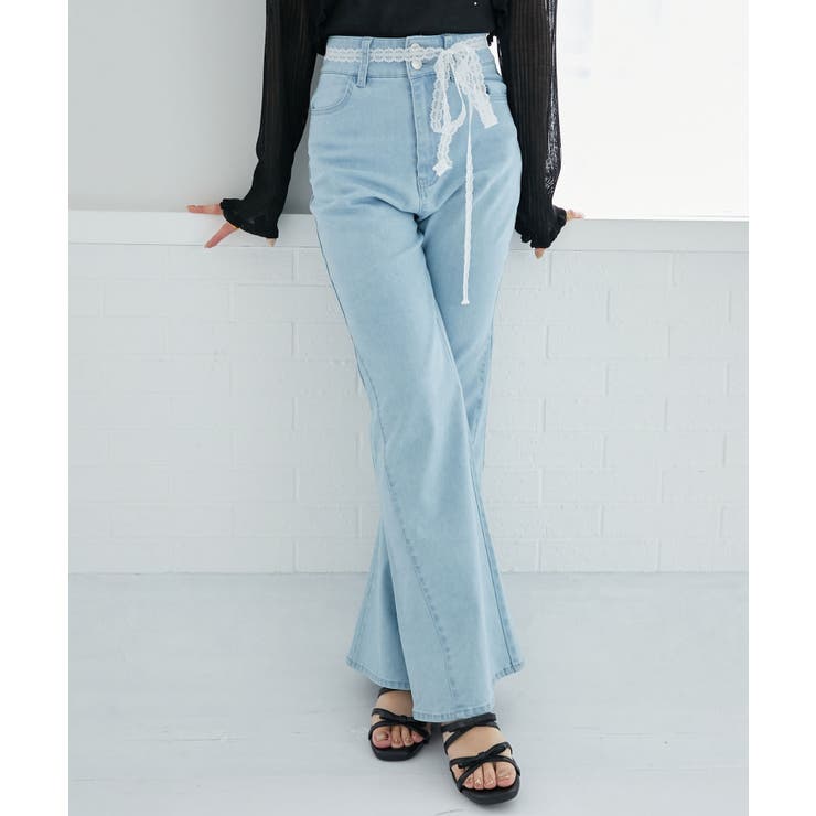 ヒップハートフレアパンツ | MAJESTIC LEGON  | 詳細画像22 