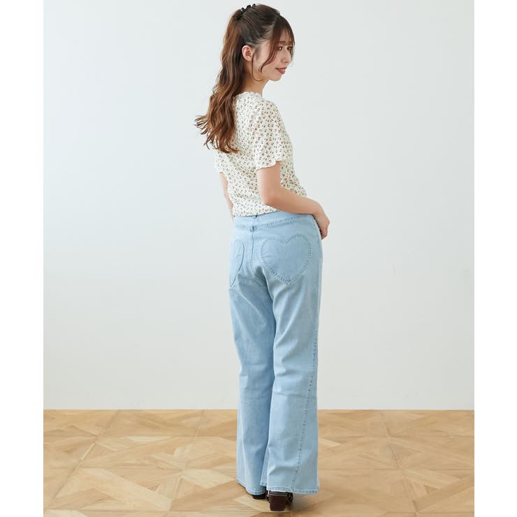 ヒップハートフレアパンツ | MAJESTIC LEGON  | 詳細画像28 