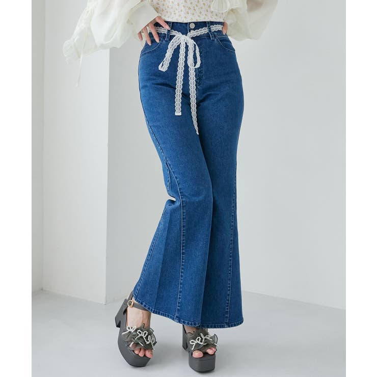 ヒップハートフレアパンツ | MAJESTIC LEGON  | 詳細画像9 