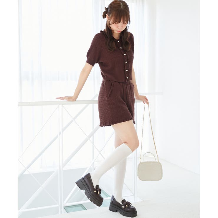 ミニケーブルショートパンツ | MAJESTIC LEGON  | 詳細画像11 