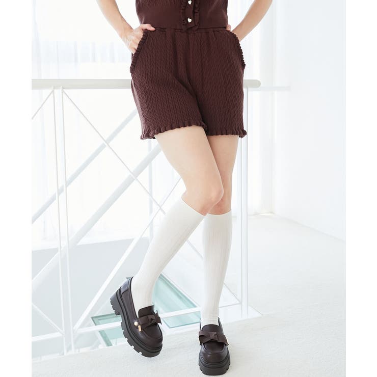 ミニケーブルショートパンツ | MAJESTIC LEGON  | 詳細画像13 