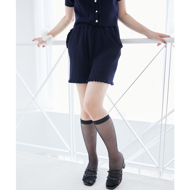 ミニケーブルショートパンツ | MAJESTIC LEGON  | 詳細画像19 