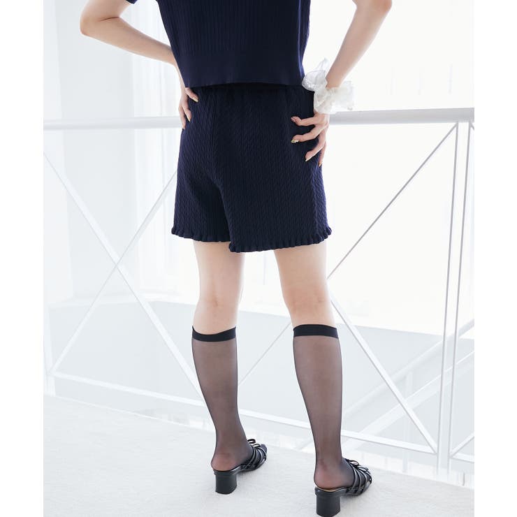 ミニケーブルショートパンツ | MAJESTIC LEGON  | 詳細画像21 