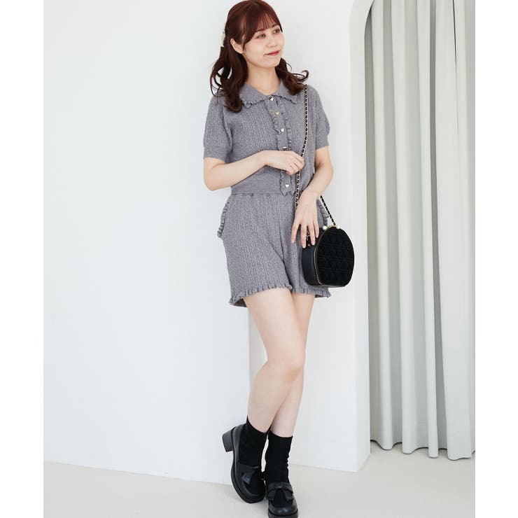 ミニケーブルショートパンツ | MAJESTIC LEGON  | 詳細画像23 