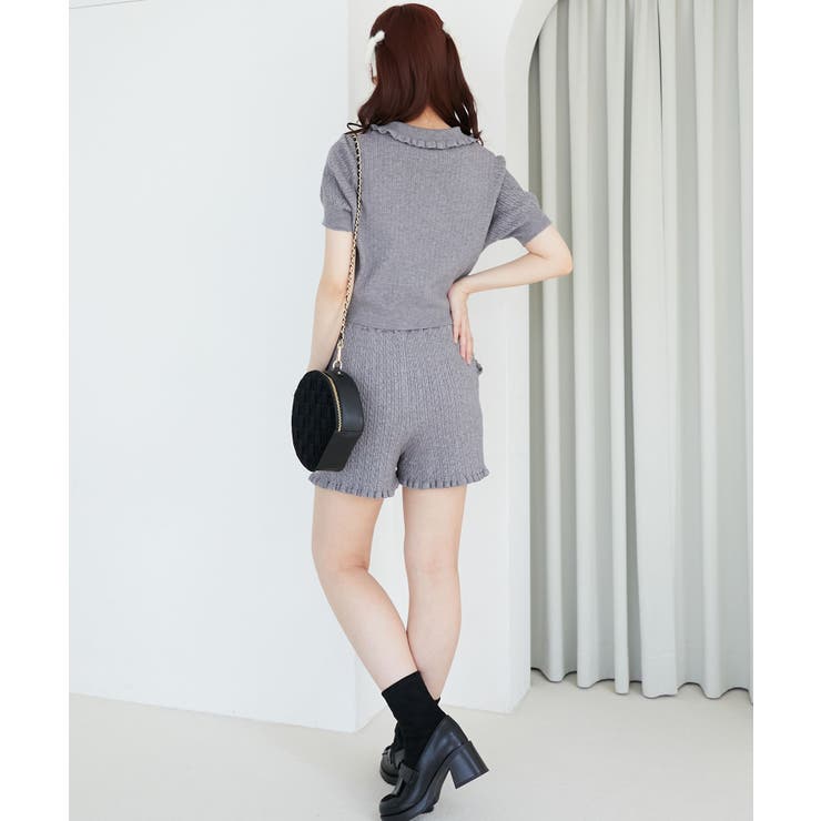 ミニケーブルショートパンツ | MAJESTIC LEGON  | 詳細画像25 