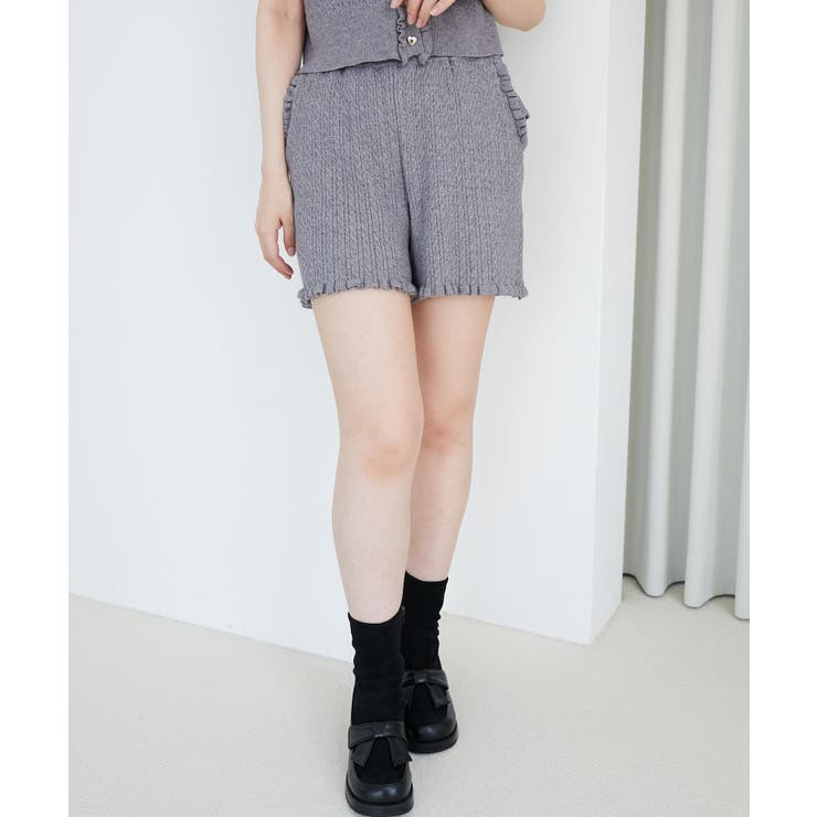 ミニケーブルショートパンツ | MAJESTIC LEGON  | 詳細画像26 