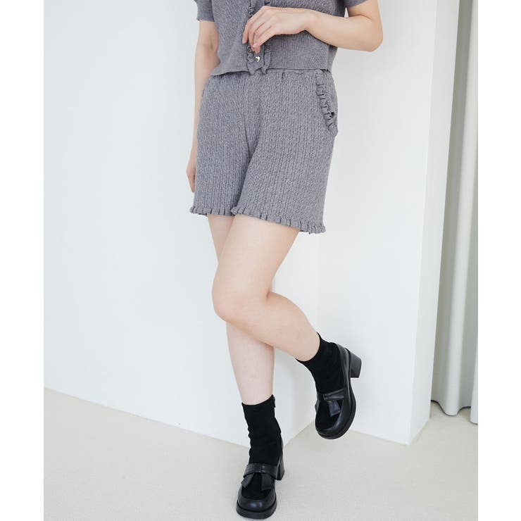 ミニケーブルショートパンツ | MAJESTIC LEGON  | 詳細画像27 