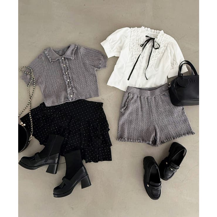 ミニケーブルショートパンツ | MAJESTIC LEGON  | 詳細画像29 