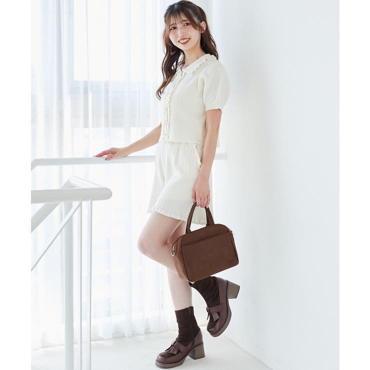 ミニケーブルショートパンツ | MAJESTIC LEGON  | 詳細画像4 