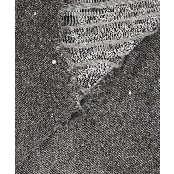 キラキラレースダメージデニム | MAJESTIC LEGON  | 詳細画像30 