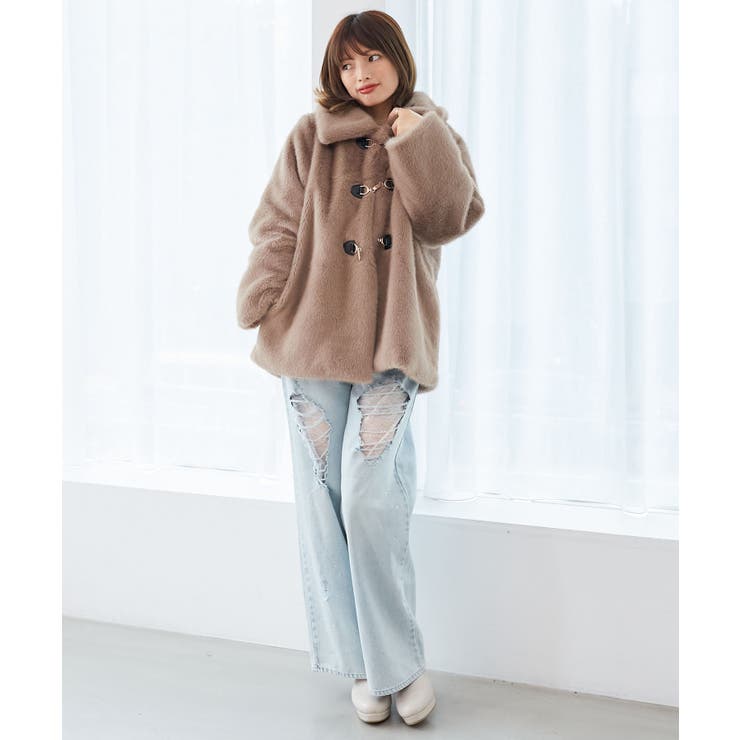 キラキラレースダメージデニム | MAJESTIC LEGON  | 詳細画像4 