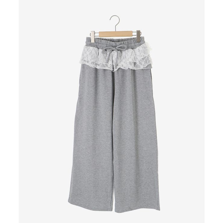 フリルレイヤードスウェットパンツ | MAJESTIC LEGON  | 詳細画像34 