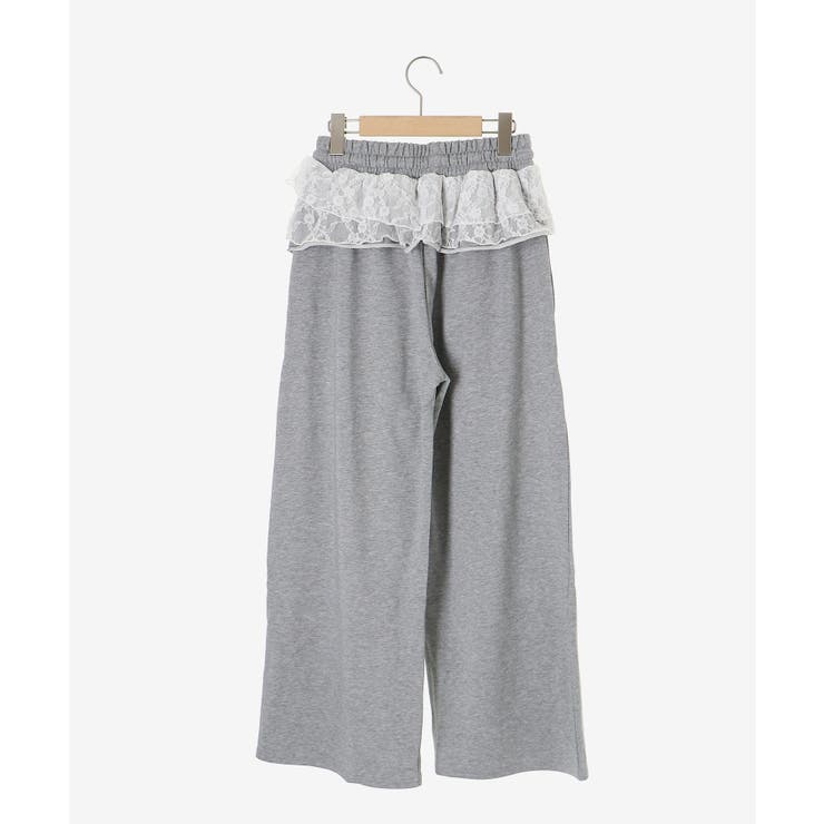 フリルレイヤードスウェットパンツ | MAJESTIC LEGON  | 詳細画像35 