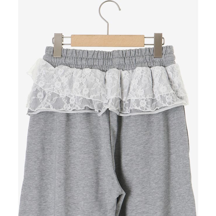 フリルレイヤードスウェットパンツ | MAJESTIC LEGON  | 詳細画像37 