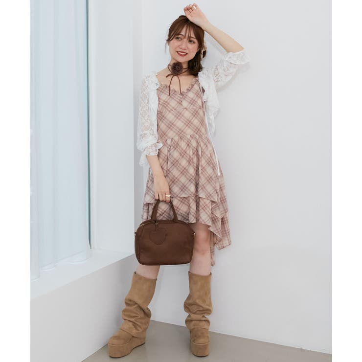 イレヘムティアードミニキャミワンピ | MAJESTIC LEGON  | 詳細画像1 