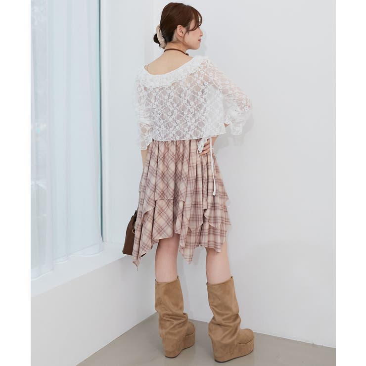 イレヘムティアードミニキャミワンピ | MAJESTIC LEGON  | 詳細画像11 