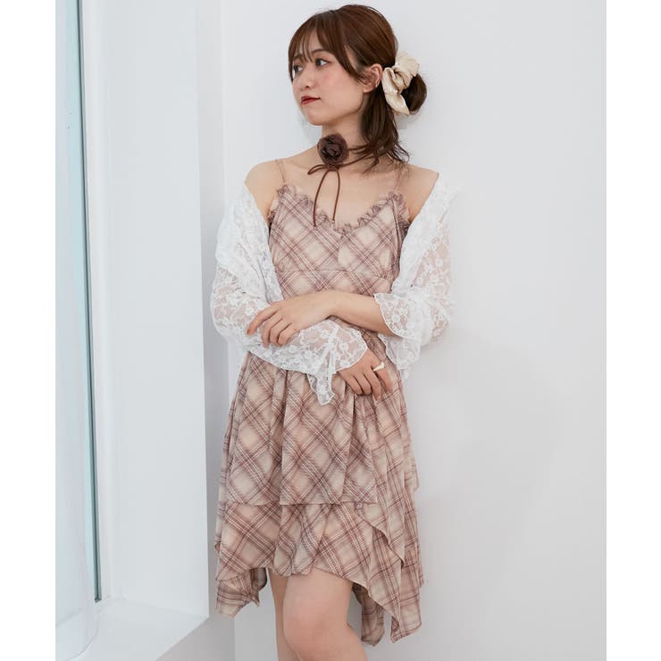 イレヘムティアードミニキャミワンピ | MAJESTIC LEGON  | 詳細画像12 