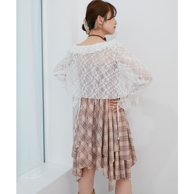 イレヘムティアードミニキャミワンピ | MAJESTIC LEGON  | 詳細画像14 