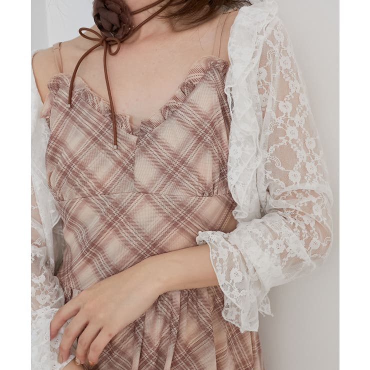 イレヘムティアードミニキャミワンピ | MAJESTIC LEGON  | 詳細画像15 