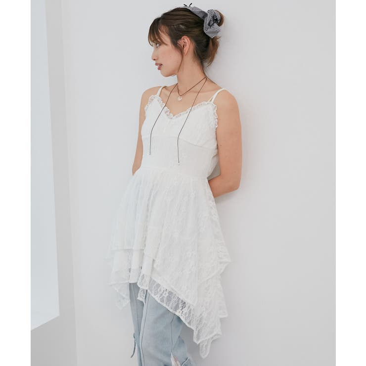 イレヘムティアードミニキャミワンピ | MAJESTIC LEGON  | 詳細画像6 