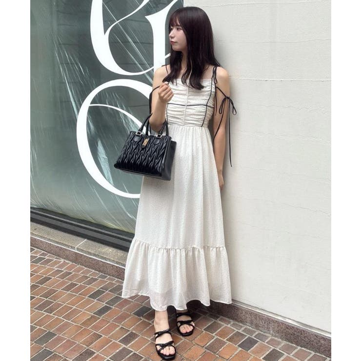 バイカラーリボンキャミワンピース | MAJESTIC LEGON  | 詳細画像12 