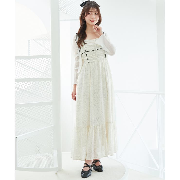 バイカラーリボンキャミワンピース | MAJESTIC LEGON  | 詳細画像13 