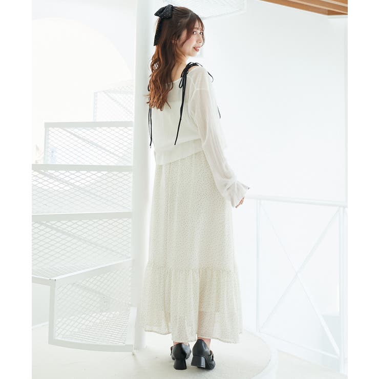 バイカラーリボンキャミワンピース | MAJESTIC LEGON  | 詳細画像15 