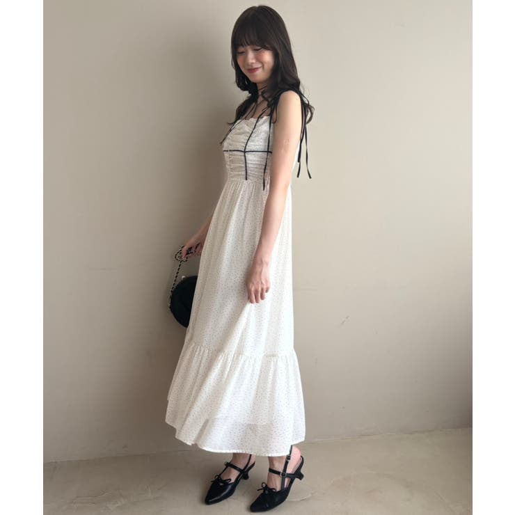 バイカラーリボンキャミワンピース | MAJESTIC LEGON  | 詳細画像17 