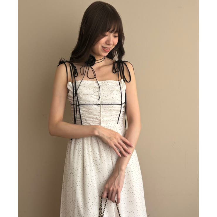 バイカラーリボンキャミワンピース | MAJESTIC LEGON  | 詳細画像19 