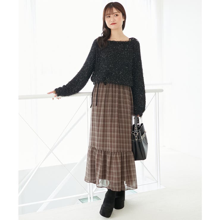 バイカラーリボンキャミワンピース | MAJESTIC LEGON  | 詳細画像22 