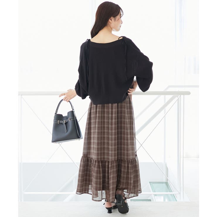 バイカラーリボンキャミワンピース | MAJESTIC LEGON  | 詳細画像26 