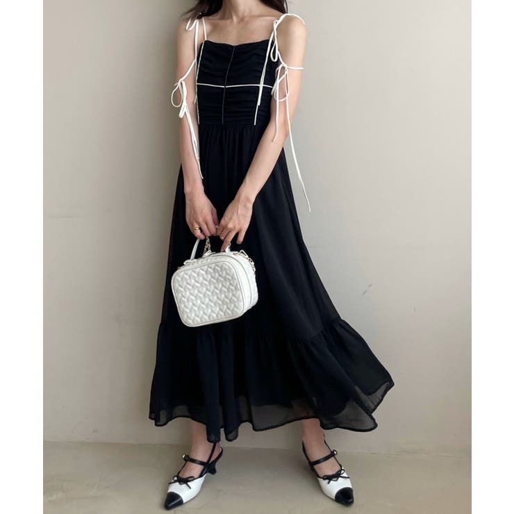 バイカラーリボンキャミワンピース | MAJESTIC LEGON  | 詳細画像34 