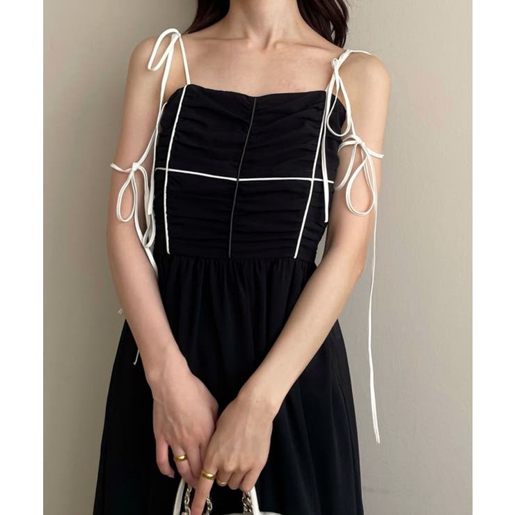 バイカラーリボンキャミワンピース | MAJESTIC LEGON  | 詳細画像36 