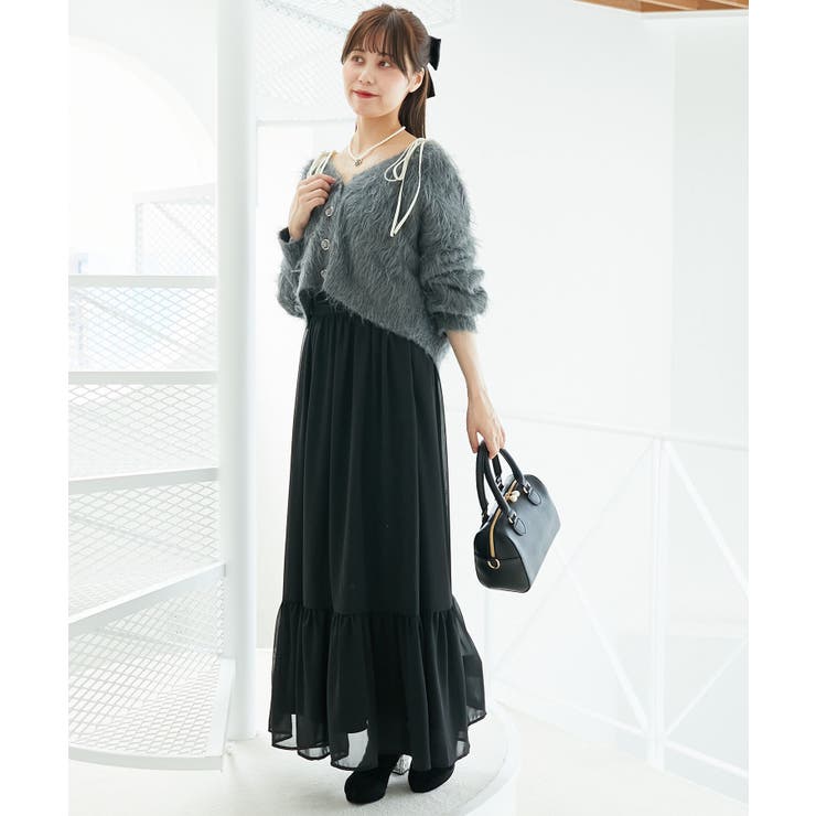 バイカラーリボンキャミワンピース | MAJESTIC LEGON  | 詳細画像41 