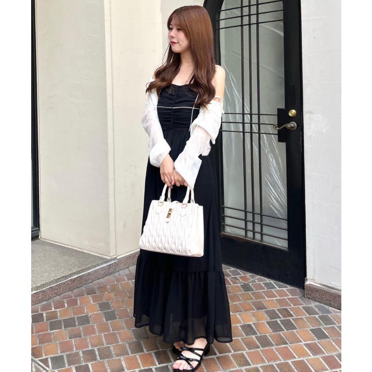 バイカラーリボンキャミワンピース | MAJESTIC LEGON  | 詳細画像43 