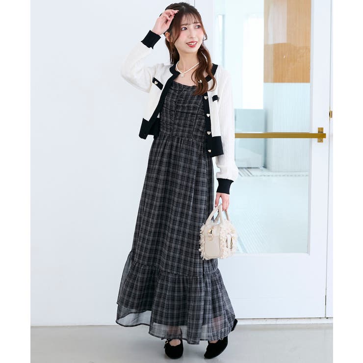 バイカラーリボンキャミワンピース | MAJESTIC LEGON  | 詳細画像6 