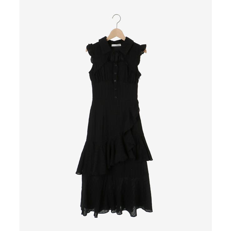 デコルテオープンノースリロングワンピ | MAJESTIC LEGON  | 詳細画像29 