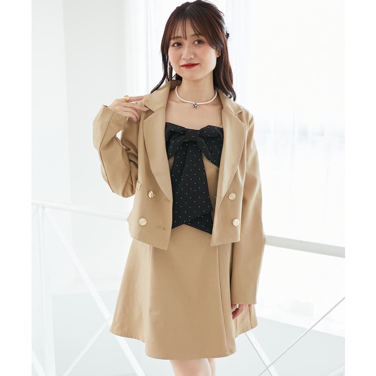 キラキラビッグリボンミニワンピ | MAJESTIC LEGON  | 詳細画像10 