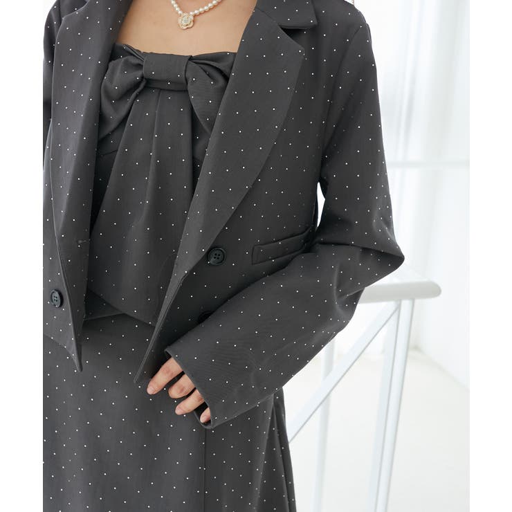 キラキラビッグリボンミニワンピ | MAJESTIC LEGON  | 詳細画像21 