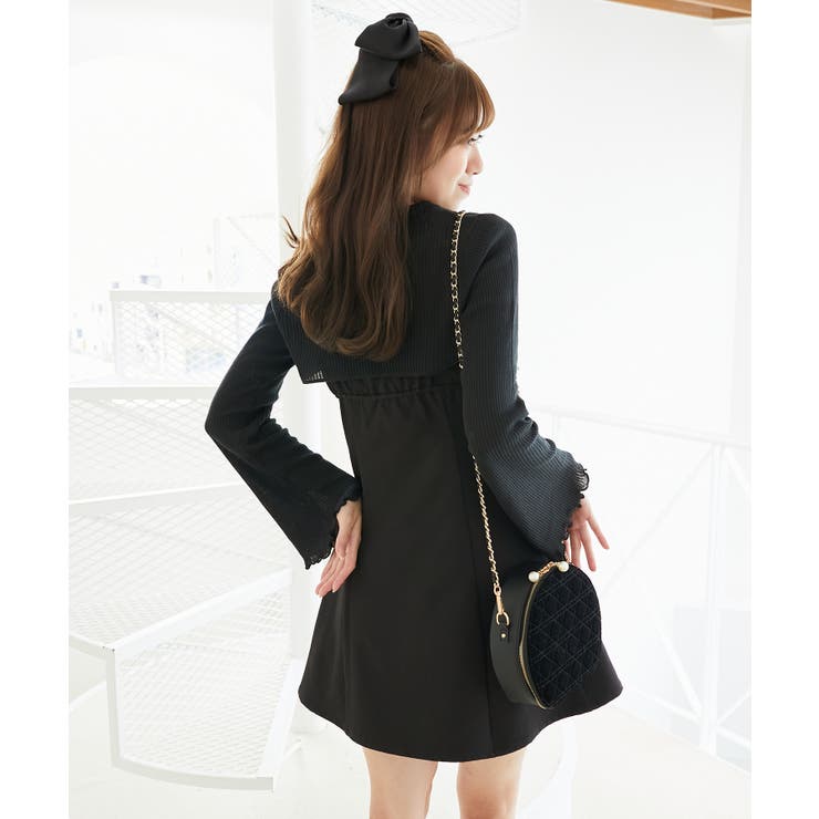 キラキラビッグリボンミニワンピ | MAJESTIC LEGON  | 詳細画像27 