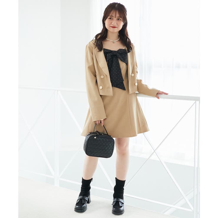 キラキラビッグリボンミニワンピ | MAJESTIC LEGON  | 詳細画像7 