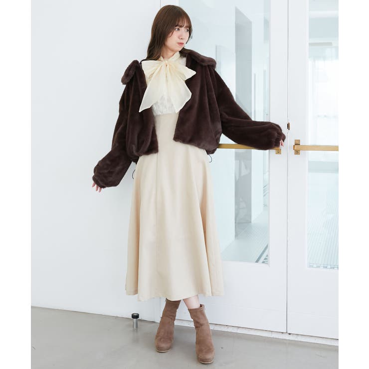 2wayアメスリウエストキュッとワンピ | MAJESTIC LEGON  | 詳細画像14 