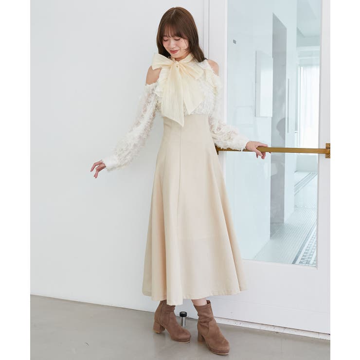 2wayアメスリウエストキュッとワンピ | MAJESTIC LEGON  | 詳細画像5 