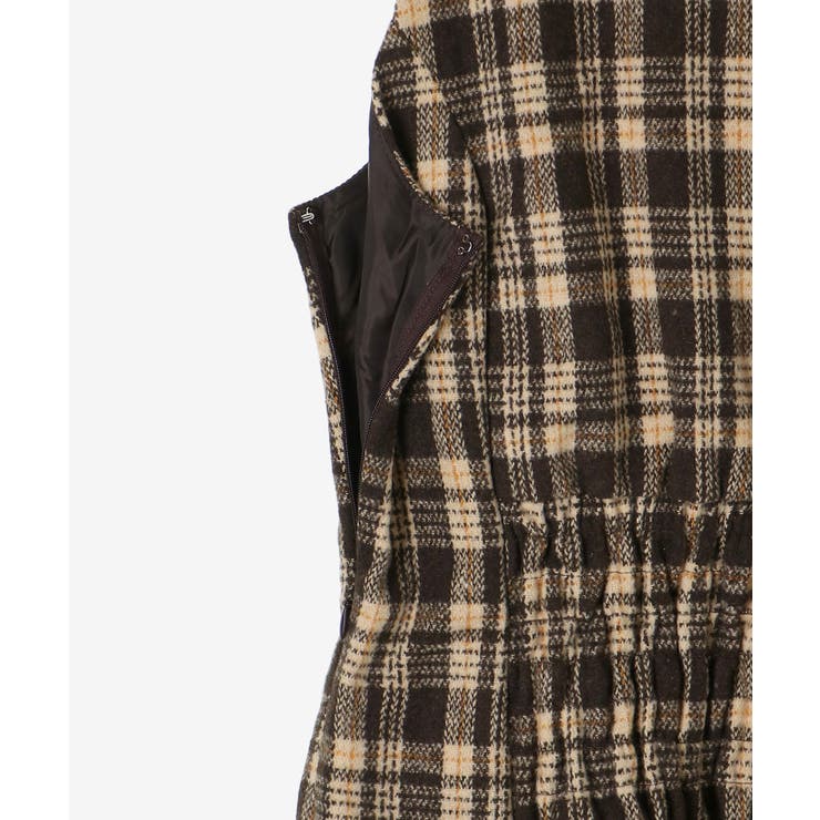 フロントリボンチェックミニジャンスカ | MAJESTIC LEGON  | 詳細画像22 