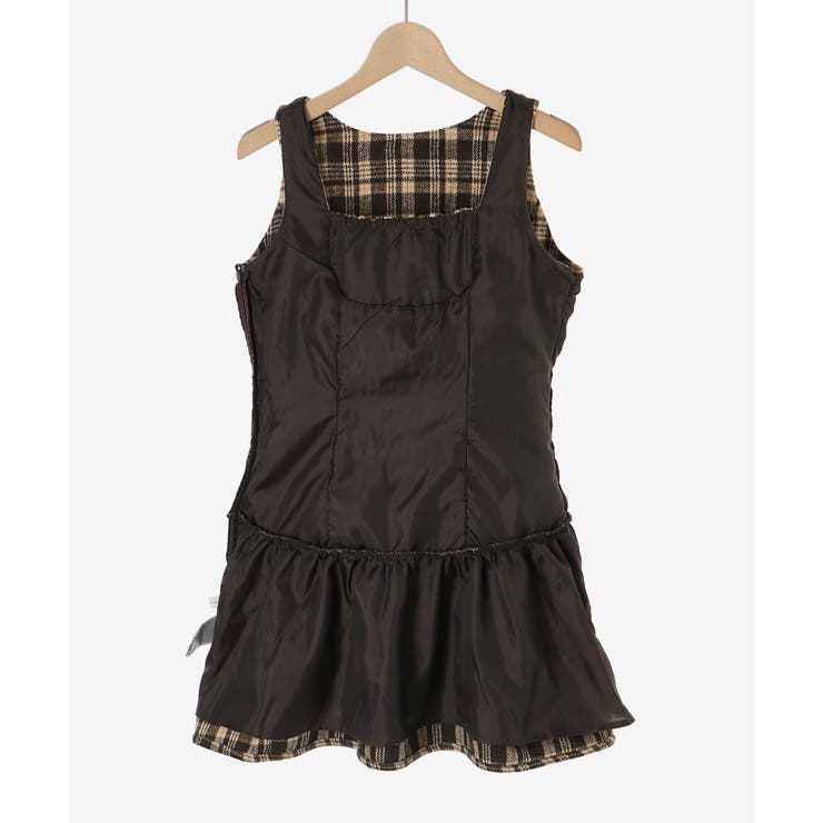 フロントリボンチェックミニジャンスカ | MAJESTIC LEGON  | 詳細画像23 